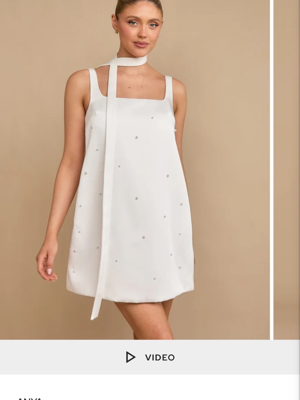 Six Stories Mini Dress w Scarf